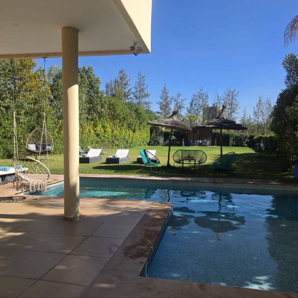 Villa Manès - Villa privée à Marrakech avec jardin et piscine chauffée